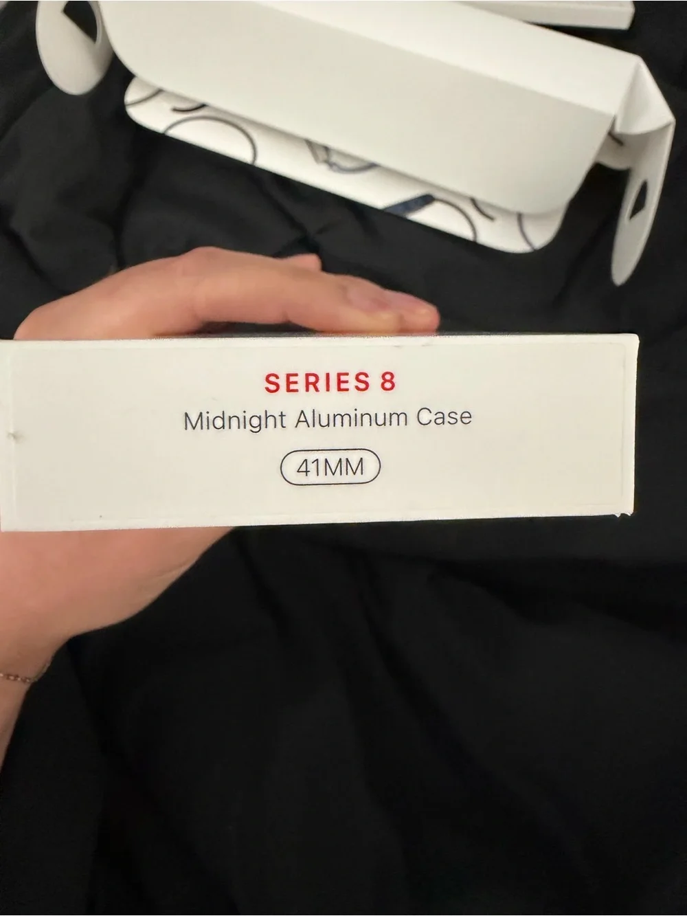 BRAND NEW Apple Watch Series 8 41mm Midnight Aluminum, Sport Band S/M, Cellular